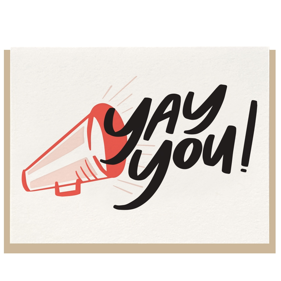 Yay You Greeting Card