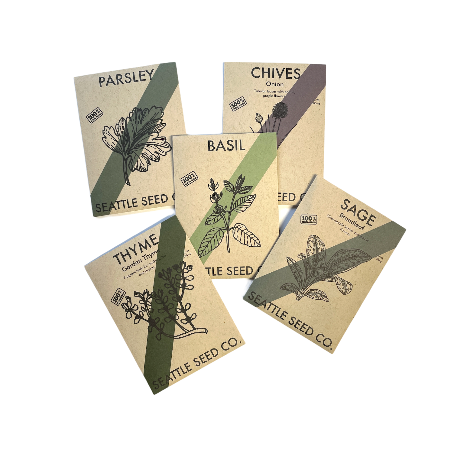 Culinary Herb Garden - Non-GMO Seed Collection