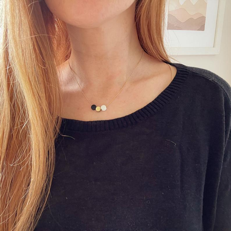 Niale Together Dot Necklace