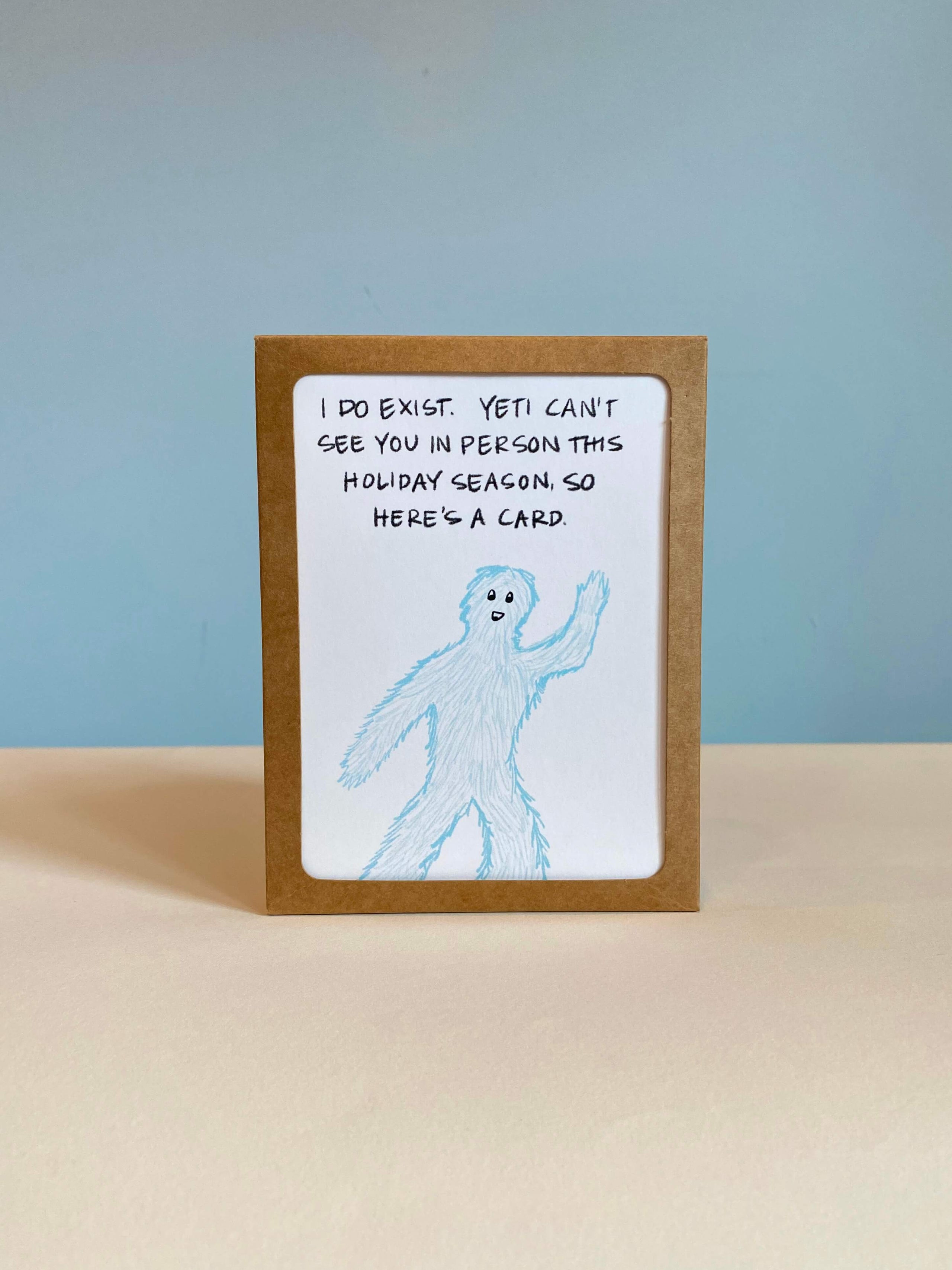 Yeti Holiday Greeting Card