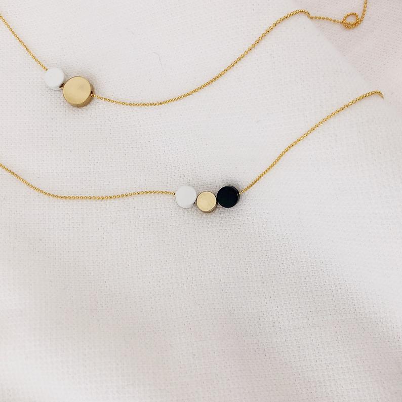 Niale Together Dot Necklace