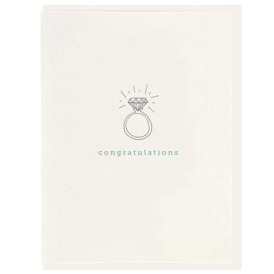 Congratulations Ring Greeting Card