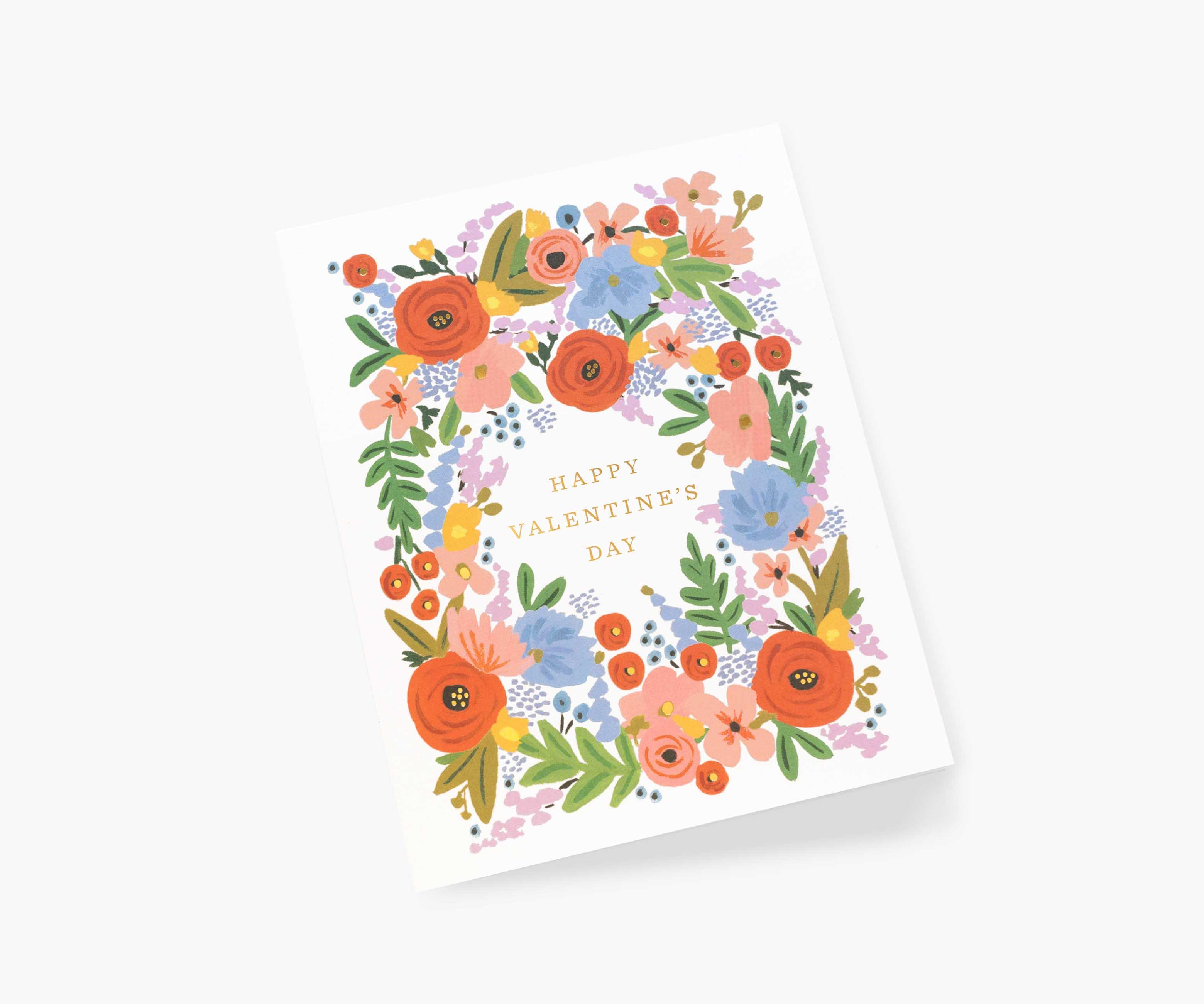 Valentine's Bouquet Greeting Card