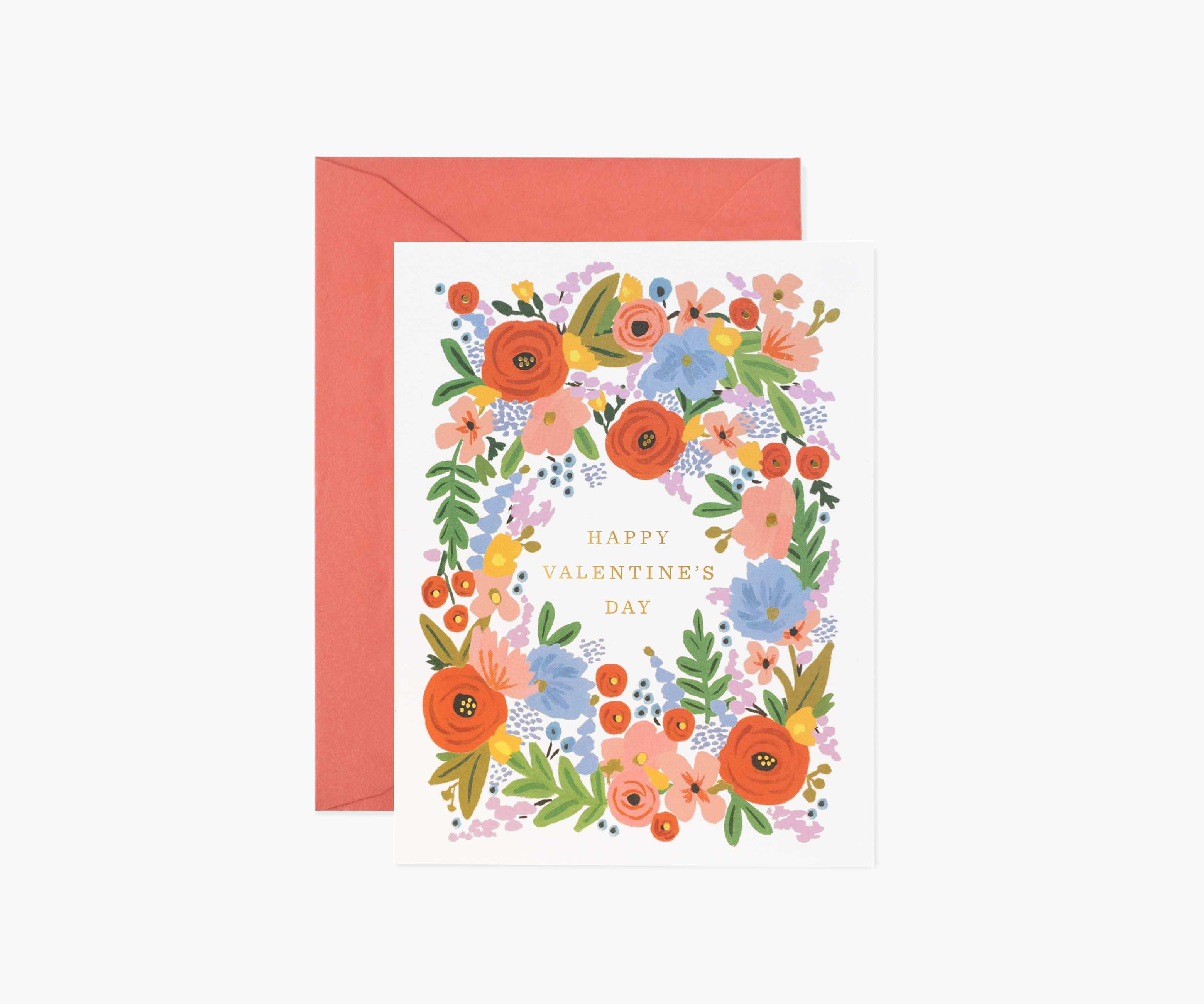 Valentine's Bouquet Greeting Card