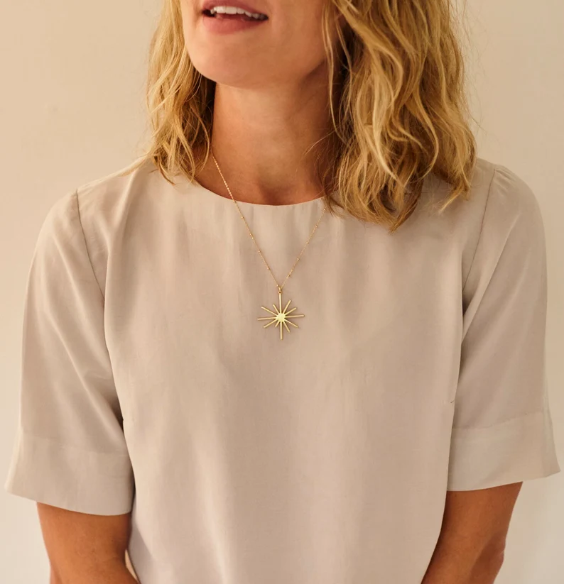 Britte Satelitte Starburst Necklace