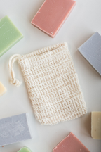 Casa Agave Woven Soap Bag - Exfoliating Scrubber