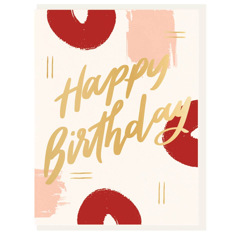 Birthday Paint Greeting Card