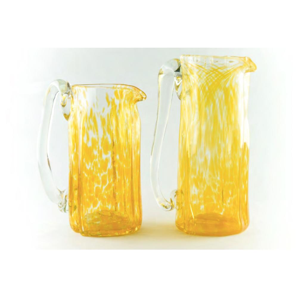 Handblown Tall Pitcher