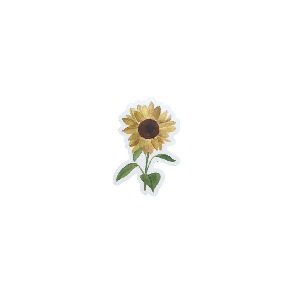 Sunflower Sticker