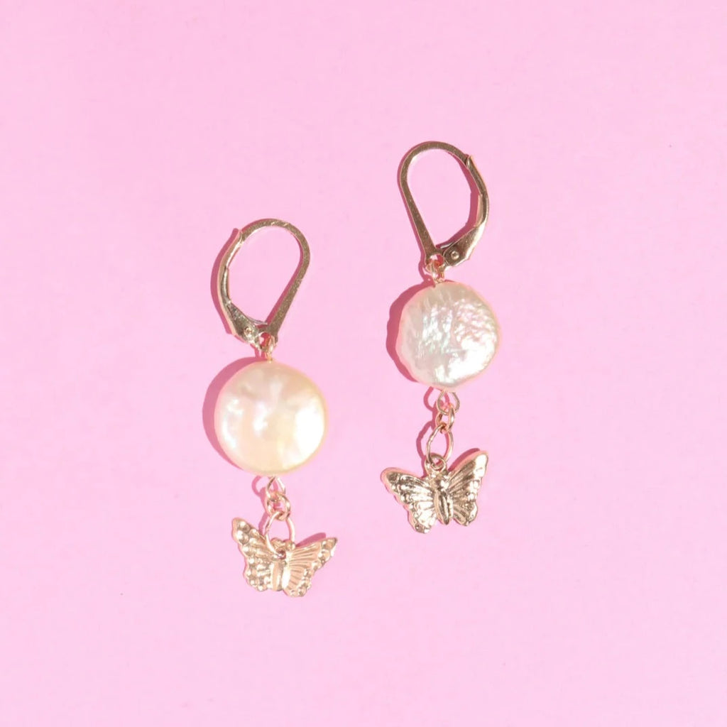 Mariposa Pearl Earrings