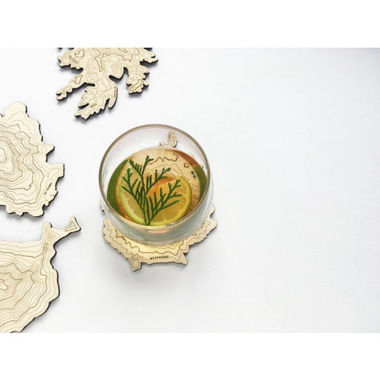 Mt St Helens Topography Coaster