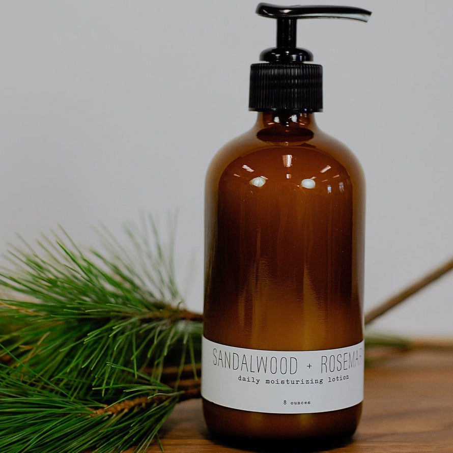 Sandalwood & Rosemary Lotion