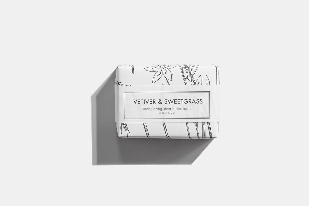 Vetiver & Sweetgrass Shea Butter Soap